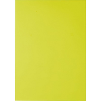 Обложки для переплета пластиковые Promega office желтые, А4, 280мкм, 100 штук в упаковке