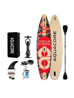 SUP-доска надувная с веслом Aquacore Cucumber 315