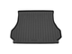 Коврик в багажник пластиковый (черный) для Hyundai Santa Fe Classiс (04-10)  (Борт 4см)