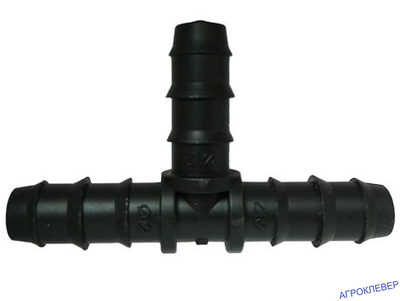 Тройник заершённый 12мм х 12мм х 12мм
