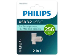 USB-флешка Philips FM25FD145B/97 256GB OTG USB 3.2 Type-C