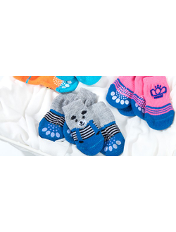 Носки для собак антискользящие Принцесса