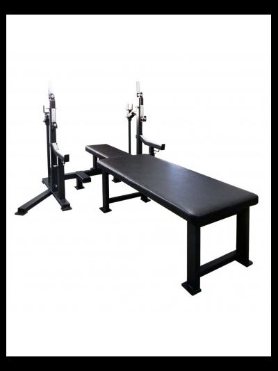Стойка для пауэрлифтинга с тремя скамьями AV132/80