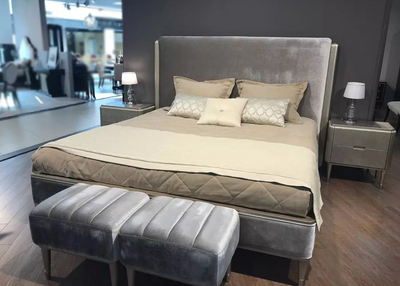 КРОВАТЬ С РЕШЕТКОЙ 180*200 RIMINI  (L210*P220,5*H148) FRATELLI BARRI FB.BD.RIM.236