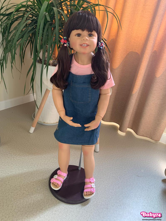 Кукла реборн — девочка  "Сандра" 98 см