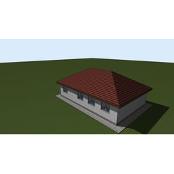 Одноэтажный дом с пятью спальнями 125м² (S11)