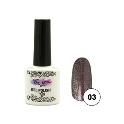 Гель-лак FOR YOU Cat's eye OPAL № 03