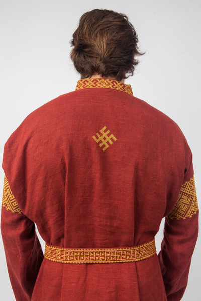 Рубаха с индивидуальным орнаментом "Сила Души"