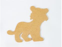 Артборд Тигр 270х300 мм, мдф