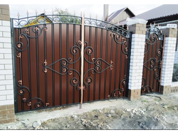 Ворота кованые Классика (3410х2250мм)