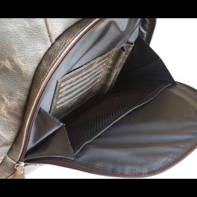 Кожаный рюкзак Gerardo brown (арт. 3045-04)