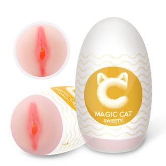 Яйцо-мастурбатор Magic cat SWEETY (вагина 25-28 лет)