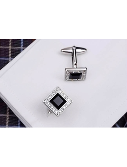 Подарочные запонки "Irresistible man in black"