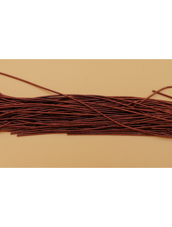 Канитель мягкая, цвет красное дерево, 1 мм