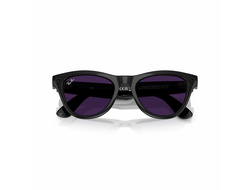 Умные очки Ray-Ban Skyler (Gen1), фотохромные линзы Clear/Amethyst Transitions, оправа Shiny Black (150-52)