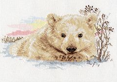 Набор для вышивания &quot;Алиса&quot; 1-19 Северный медвежонок