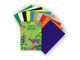Картон цветной немелованная №1 School А4, 10 цветов (10 листов) 747193