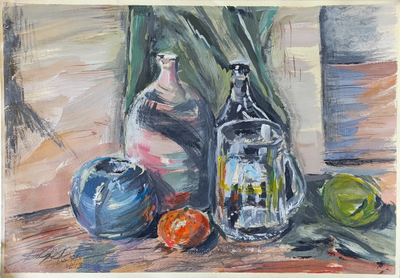 "Мужской портрет" холст масло Королёва Анна 2000-е годы