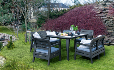 Стол Лима 160 графит