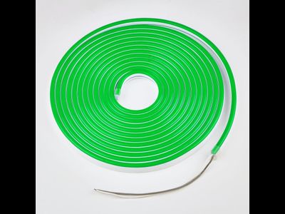 Гибкий светодиодный неон 2835 120LED/m 8x16мм 220V IP67 Green