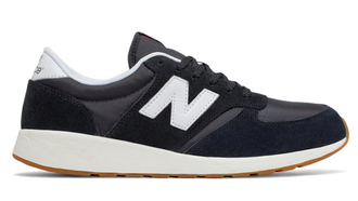 New Balance 420 Черные с белым (41-44) Арт. 398M-A