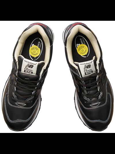 New Balance 574 Fur Black Leather