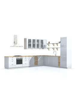 кухонная мебель IKEA угловая кухня