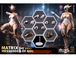 ПРЕДЗАКАЗ - Белый андроид - Коллекционная фигурка 1/6 SCALE MATRIX THE MESSENGER OF GOD PROTOTYPE BATTLE ANGEL (MT001) - COOMODEL X CTCOSTUDIO ?ЦЕНА: 13500 РУБ.?
