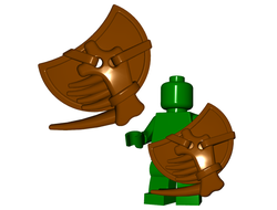 Щит "Ящер" (цвет: коричневый)