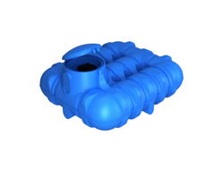 Емкость подземная Rostok R 3000 л синяя