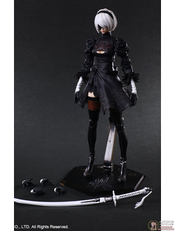 Фигурка Йорха-2B (YoRHa No. 2 Type B Play Arts Kai)