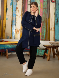 Silver String осень 2017: платья, блузы, туники, брюки, юбки, летние пальто больших размеров