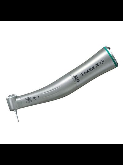 Ti-Max X12L Наконечник угловой понижающий 10:1 с подсветкой, внутренний 1-й спрей, для CA боров (?2,35 мм)(NSK Nakanishi Inc. (Япония))