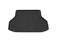 Коврик в багажник пластиковый (черный) для Daewoo Gentra (13-16)  (Борт 4см)