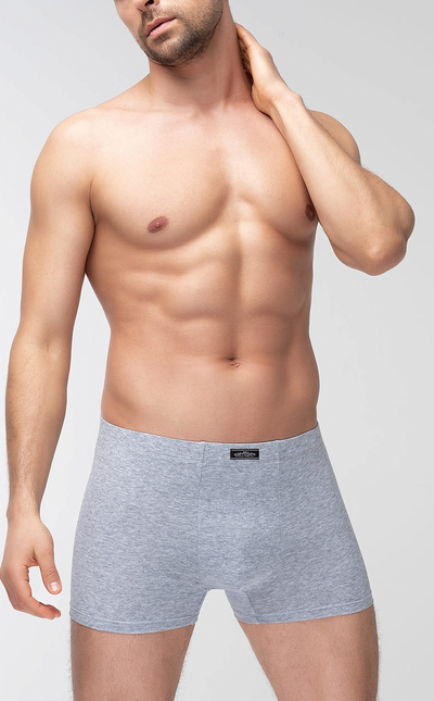 Боксеры мужские хлопок Omsa OmB 1233 - серый меланж