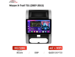 Штатная магнитола FarCar XL1193M для Nissan X-Trail T31 (2007-2015) на Android (6gb/128gb/DSP/WiFi/4G/GPS/BT)