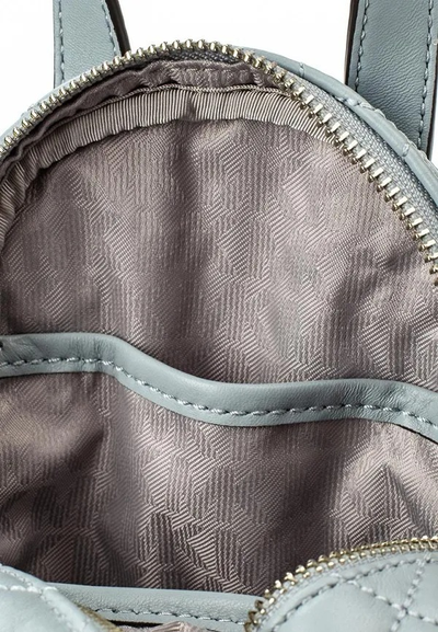 рюкзак майкл корс рхеа стеганый серый