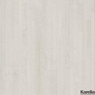 Паркетная доска Karelia Дуб Sugar 3S 3-полосная матовый лак 2G без фаски толщина 14 мм 3.41 м2