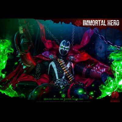 Спаун (Эл Симмонс, Spawn, HellSpawn) - КОЛЛЕКЦИОННАЯ ФИГУРКА 1/6 scale Immortal Hero (WS013) - WAR STORY