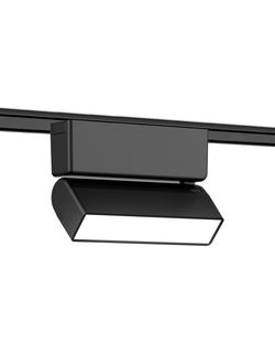 Светильник светодиодный трековый для шинопровода Magnetic Ultra Slim GV 1479 BK черный IP20 5W 4200K 48V 122*26*80