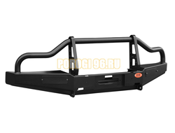 Передний силовой бампер серии Трофи на УАЗ Буханка 2989, 3741, 3909, 2206, 3962, 3303, 39094 1965- (02.051.01)