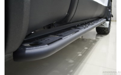 Пороги силовые BMS ALFA для Tayota Tundra Double Cab, Crew Max 2007-2021 (2 шт.)