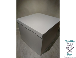Коробка для торта (360*360*260 мм), усиленная