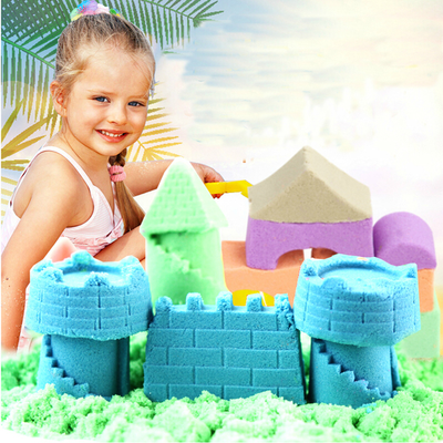 КИНЕТИЧЕСКИЙ ПЕСОК 200Г+ 6 ФОРМОЧЕК