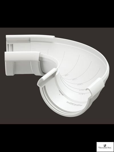 Угловой элемент желоба регулируемый LUX