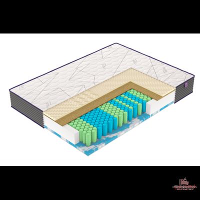 матрас  М 1 модерн ВЕГАС/среднежесткий-средний/латекс/повышенная нагрузка