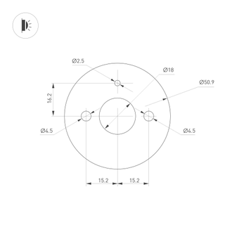 Светильник Arlight SP-VINCI-M-S1200x55-12W (BK, 110 deg, 230V)