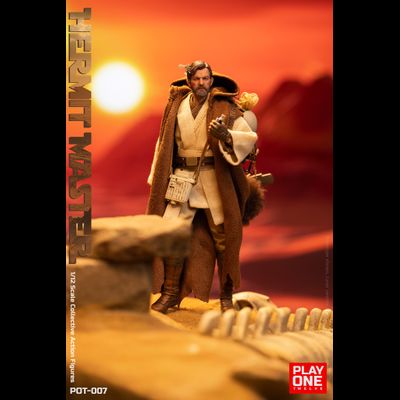 ПРЕДЗАКАЗ - Оби-Ван Кеноби (Звездные Войны, Star Wars) - Коллекционная фигурка 1/12 SCALE Hermit Master Jedi (POT-007) - Play One twelve ?ЦЕНА: 14200 РУБ.?