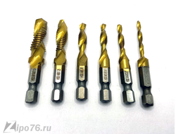 набор сверл метчиков