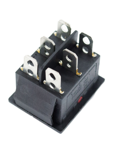 Кнопка переключения 6 контактов для мясорубки Белвар